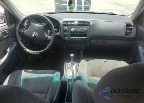 2005 Honda Civic Lx z USA, uszkodzony, nr VIN 2HGES16585H510089